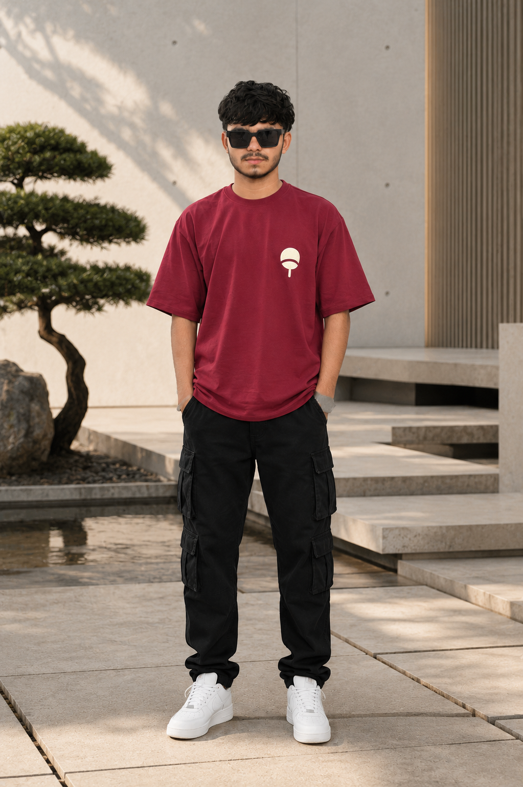 Naruto Itachi Uchiha Oversized T-Shirt for Men | 240 GSM Premium Cotton